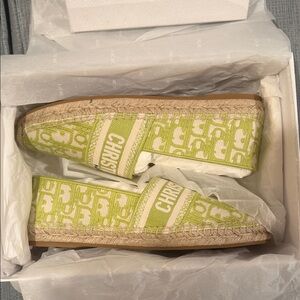 Dior Green Espadrilles for Women